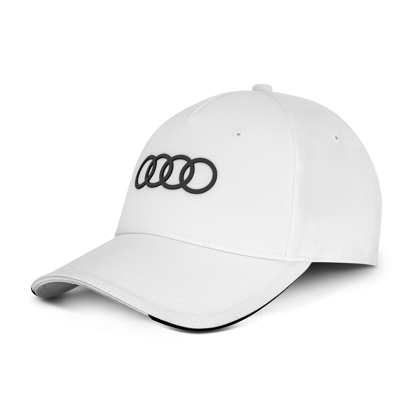 Cappellino Audi bianco
