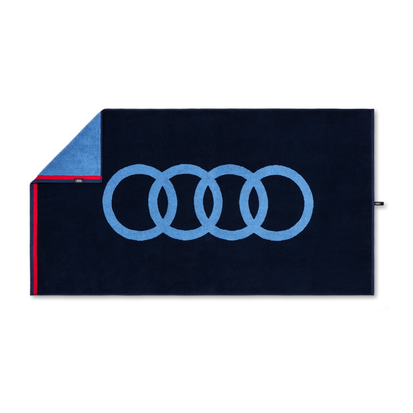 Asciugamano Audi blu