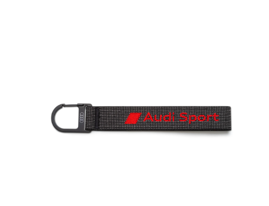 Portachiavi Audi Sport, nero