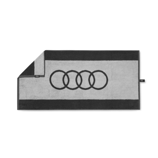 Asciugamano Audi grigio scuro