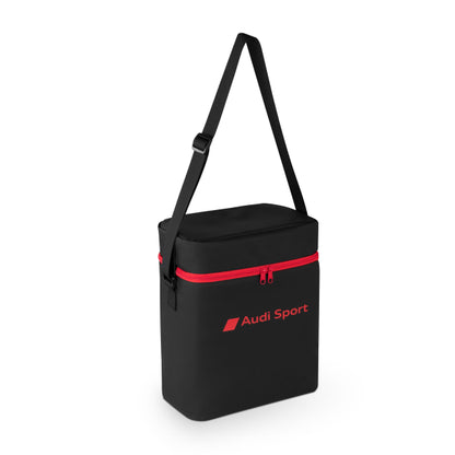 Borsa frigo Audi Sport, nero/rosso