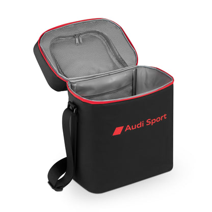 Borsa frigo Audi Sport, nero/rosso