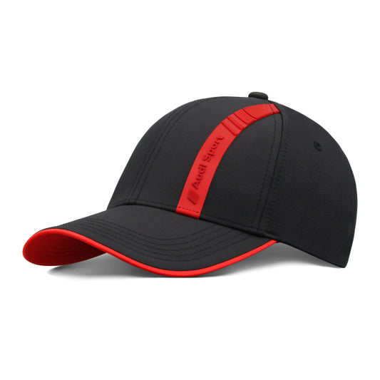 Cappellino Audi Sport nero/rosso