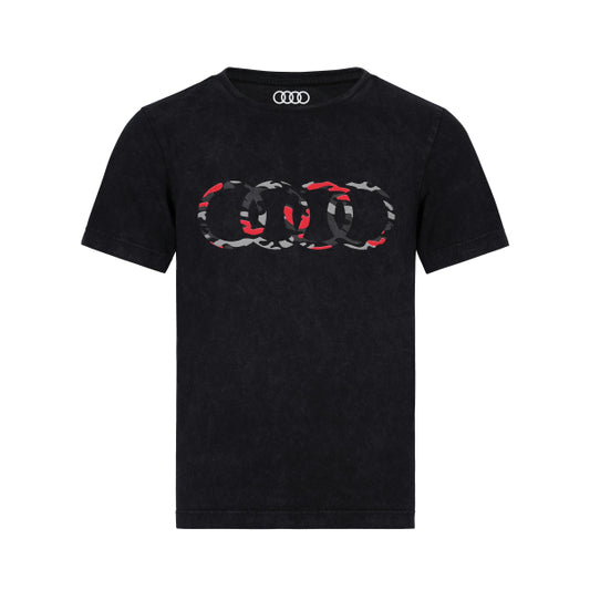 T-Shirt Audi per Bambino con anelli