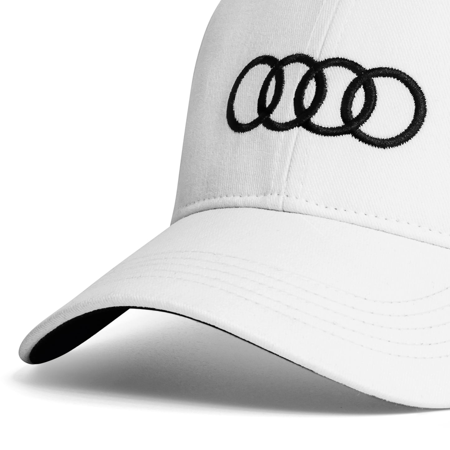 Cappellino Audi bianco
