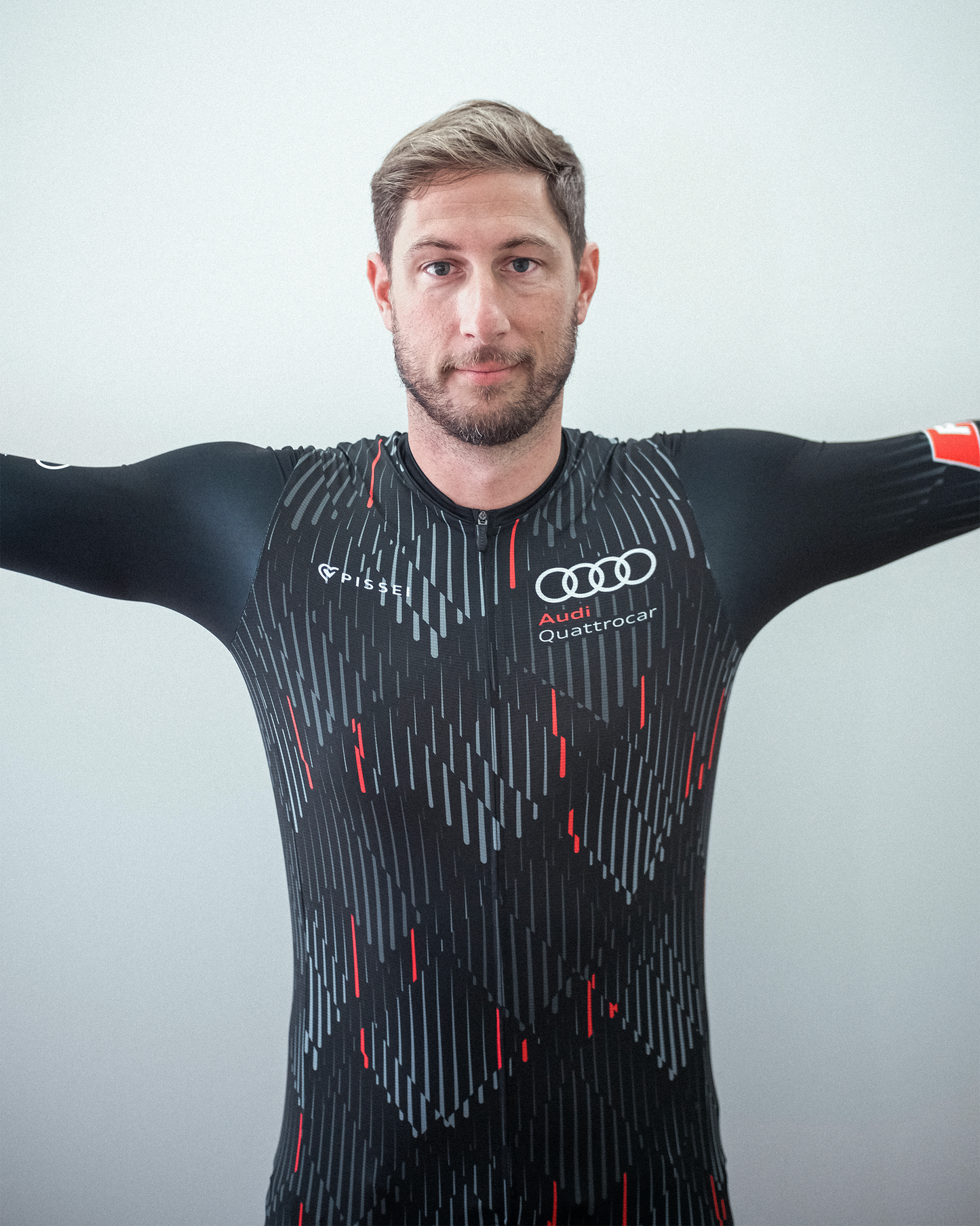 Maglia ciclismo su strada PISSEI x QUATTROCAR