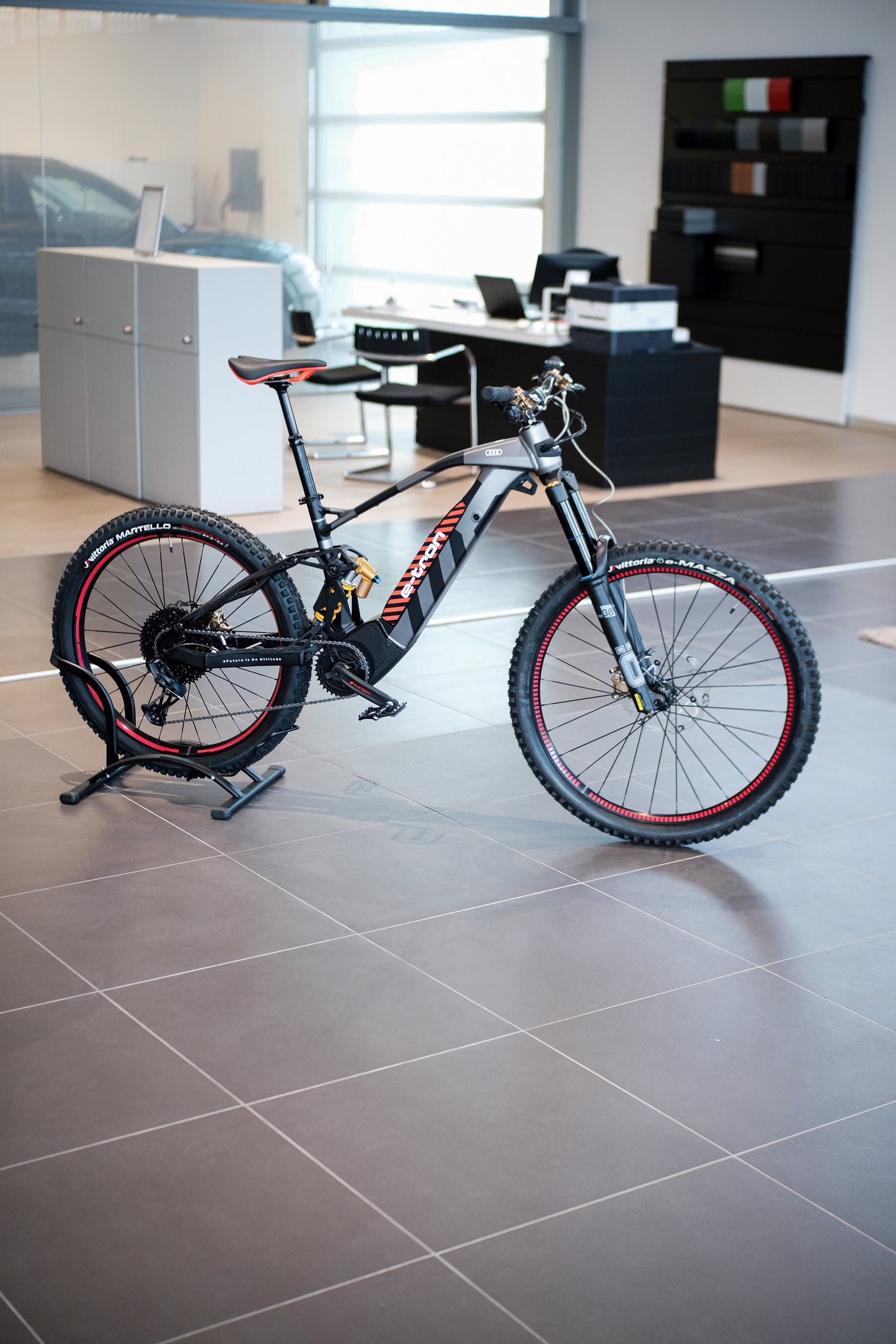 Audi Electric Mountain Bike