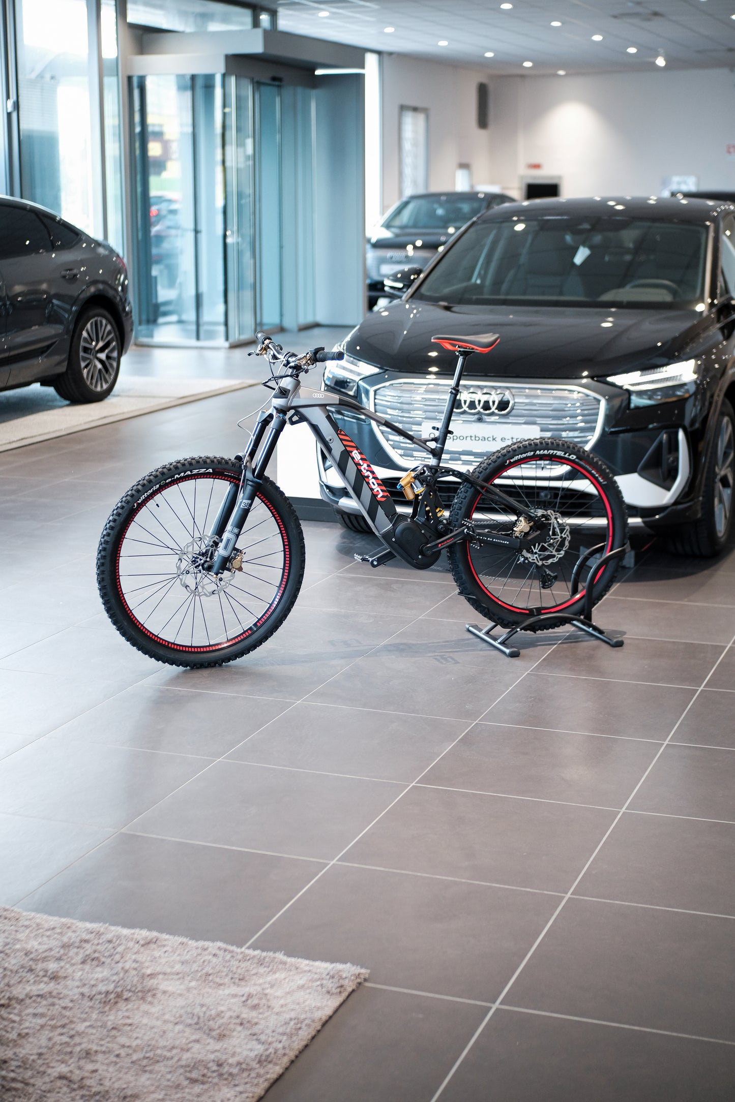 Audi Electric Mountain Bike