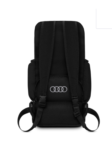 Zaino Audi pieghevole, nero